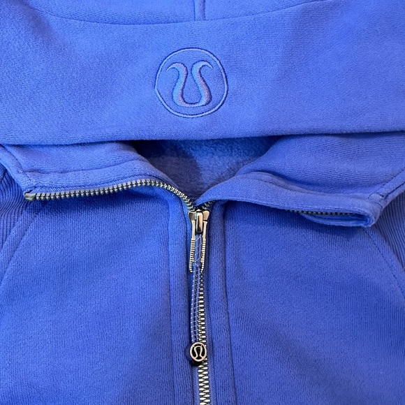 Lululemon Wild Indigo Scuba Oversized Full-Zip XS/S - Picture 3 of 8